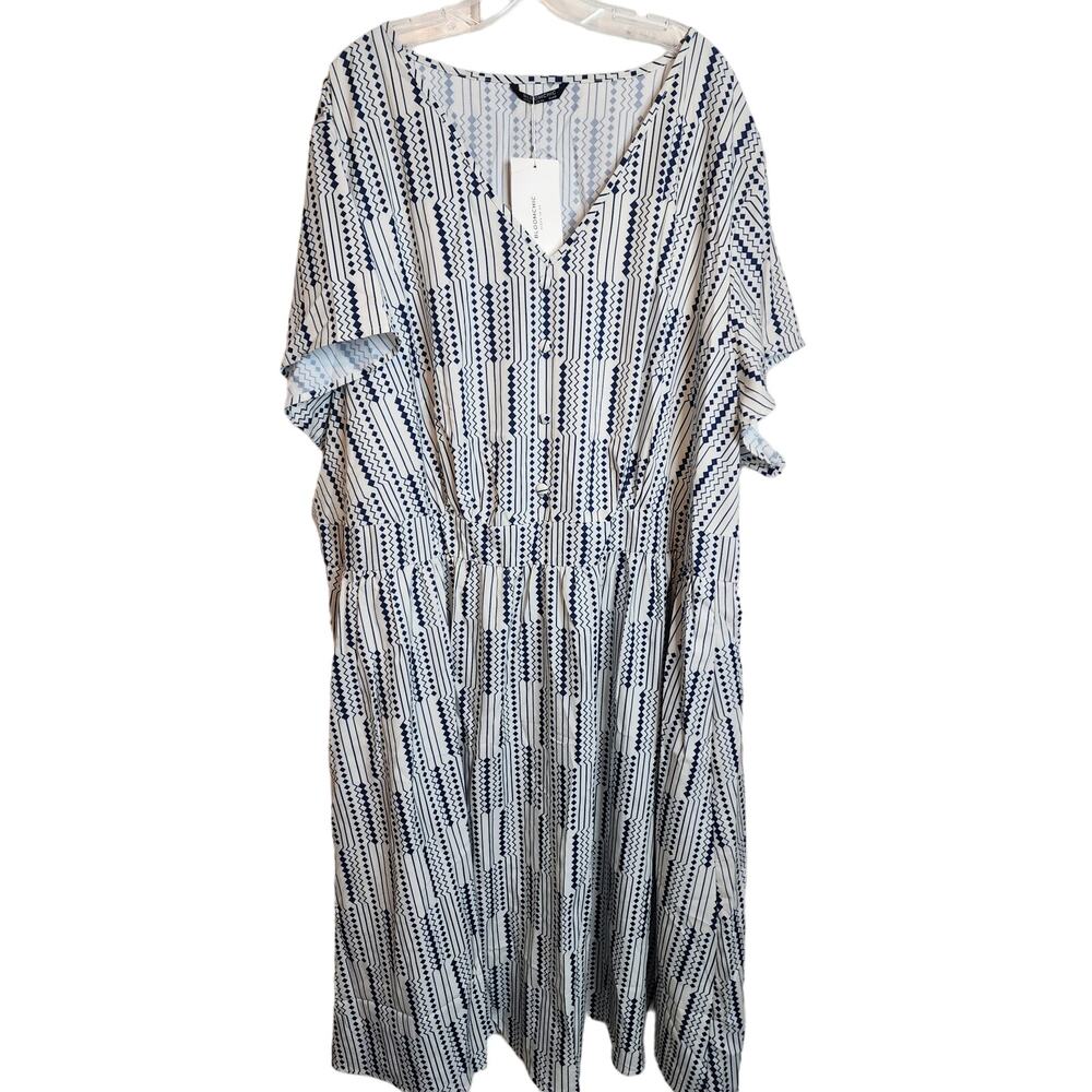 BloomChic Striped Dolman Sleeve Pocket Dress, NWT, 6X